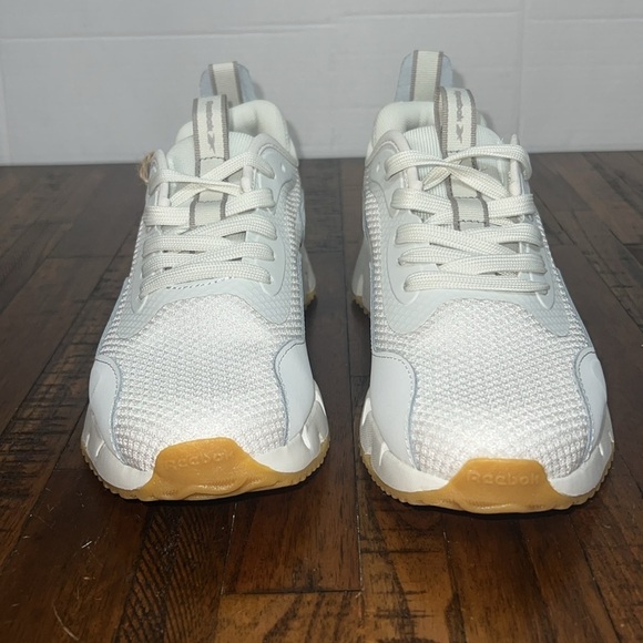Reebok Ortholite Zig Dynamica Sneakers Athletic Shoes white gray womens 7 NWT - Picture 3 of 16